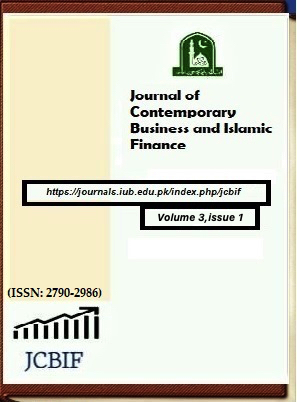 					View Vol. 3 No. 1: Journal of contemporary Business and Islamic Finance
				