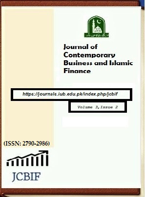 					View Vol. 3 No. 2:  Journal of contemporary Business and Islamic Finance 
				