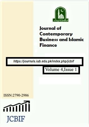 					View Vol. 4 No. 1: Journal of Contemporary Business and Islamic finance
				