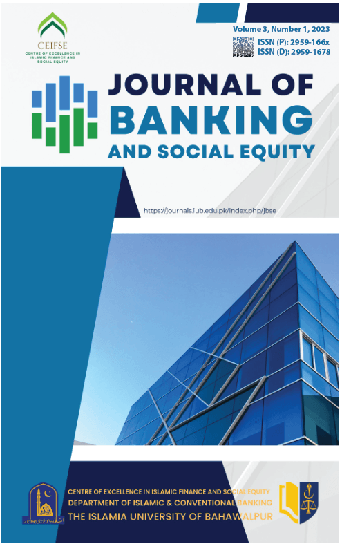 					View Vol. 2 No. 2 (2023): Journal of Banking and Social Equity (JBSE)
				